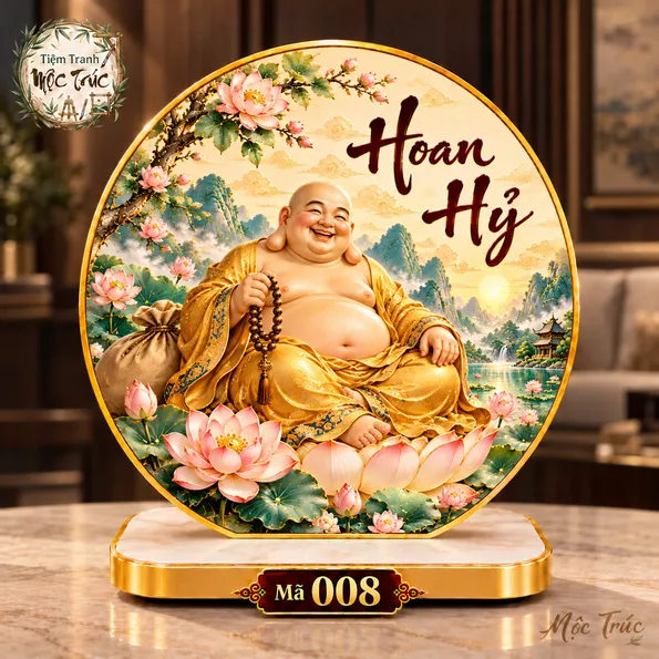 Product image - Tranh Phật Di Lặc Hoan Hỷ