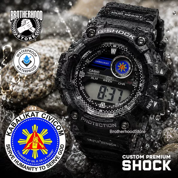 Product image - KABALIKAT CIVICOM Premium Rugged Unisex Waterproof Digital Watch