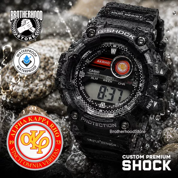 Product image - AKRHO Alpha Kappa Rho Premium Rugged Unisex Waterproof Digital Watch