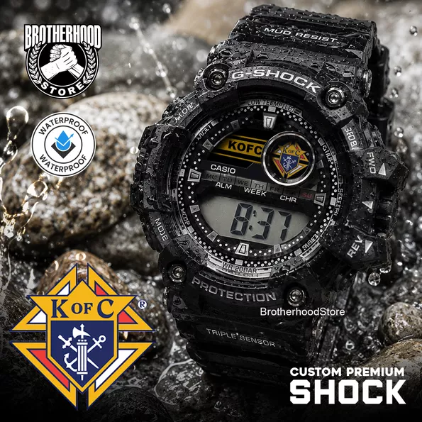 Product image - KOFC Knights of Columbus Premium Rugged Unisex Waterproof Digital Watch