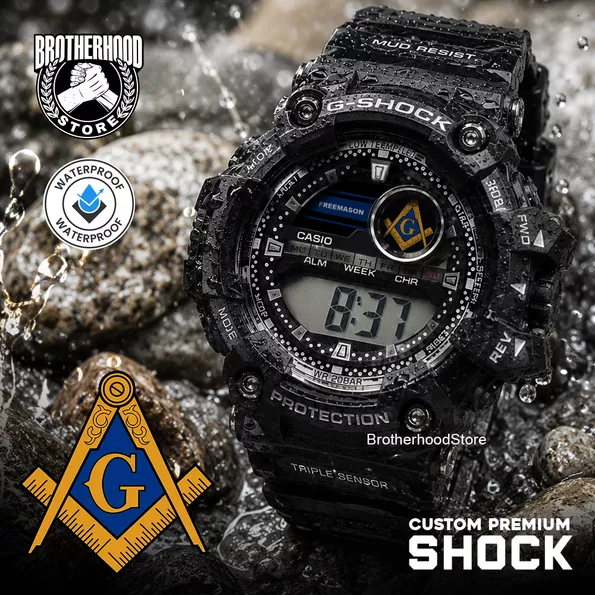 Product image - FREEMASON Premium Rugged Unisex Waterproof Digital Watch