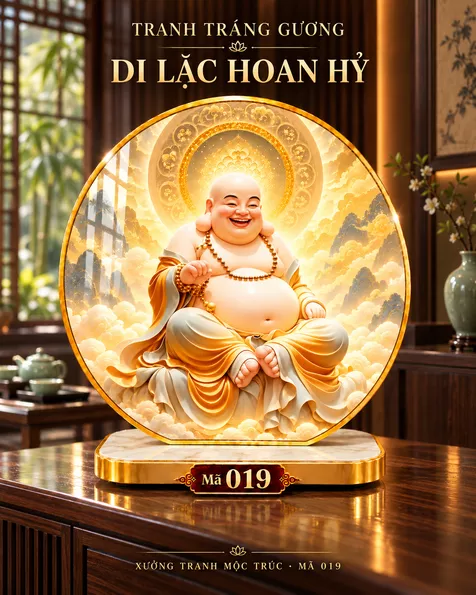 Product image - Tranh Phật Di Lặc