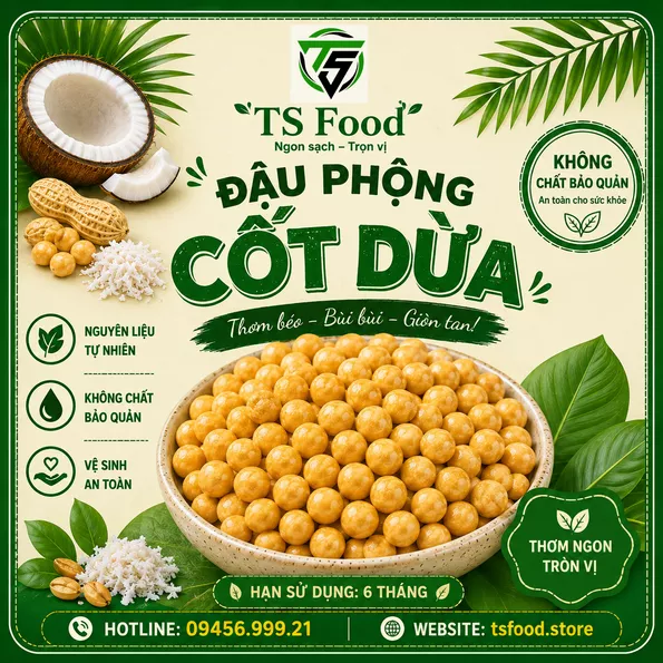 Product image - Đậu Phộng CD - TS Food