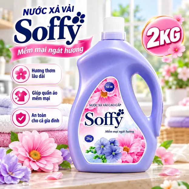 Product image - NƯỚC XẢ SOFFY 2KG