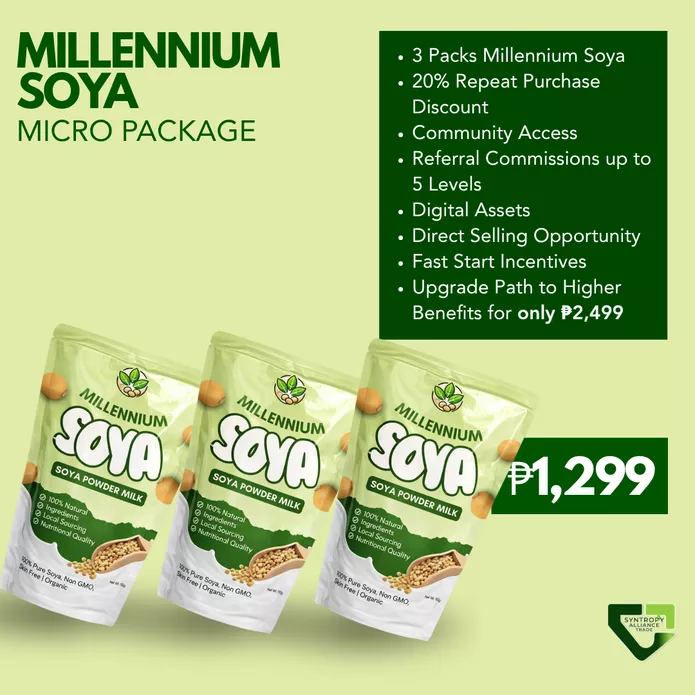 Product image - Millennium Soya Micro Package