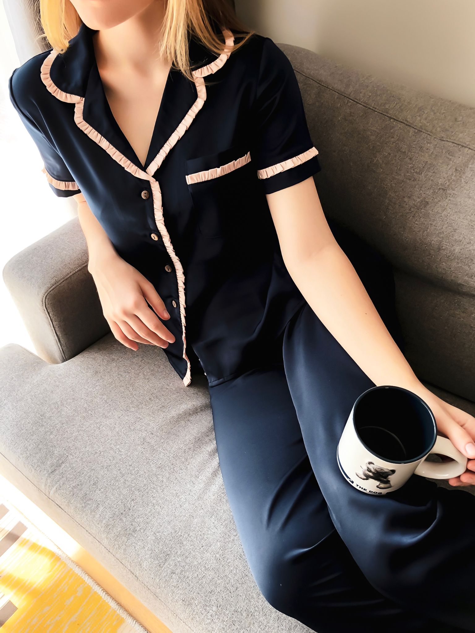 Bộ ngủ áo cộc tay, quần dài BN12_thumbnail_4