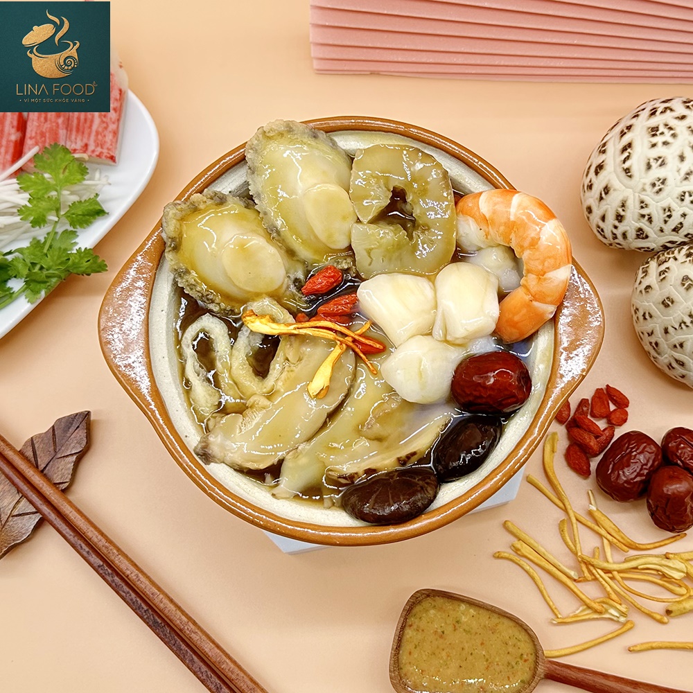 Súp Bào Ngư Hải Sản Nhỏ