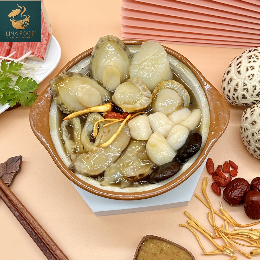 Súp Bào Ngư Sò Điệp Nhỏ