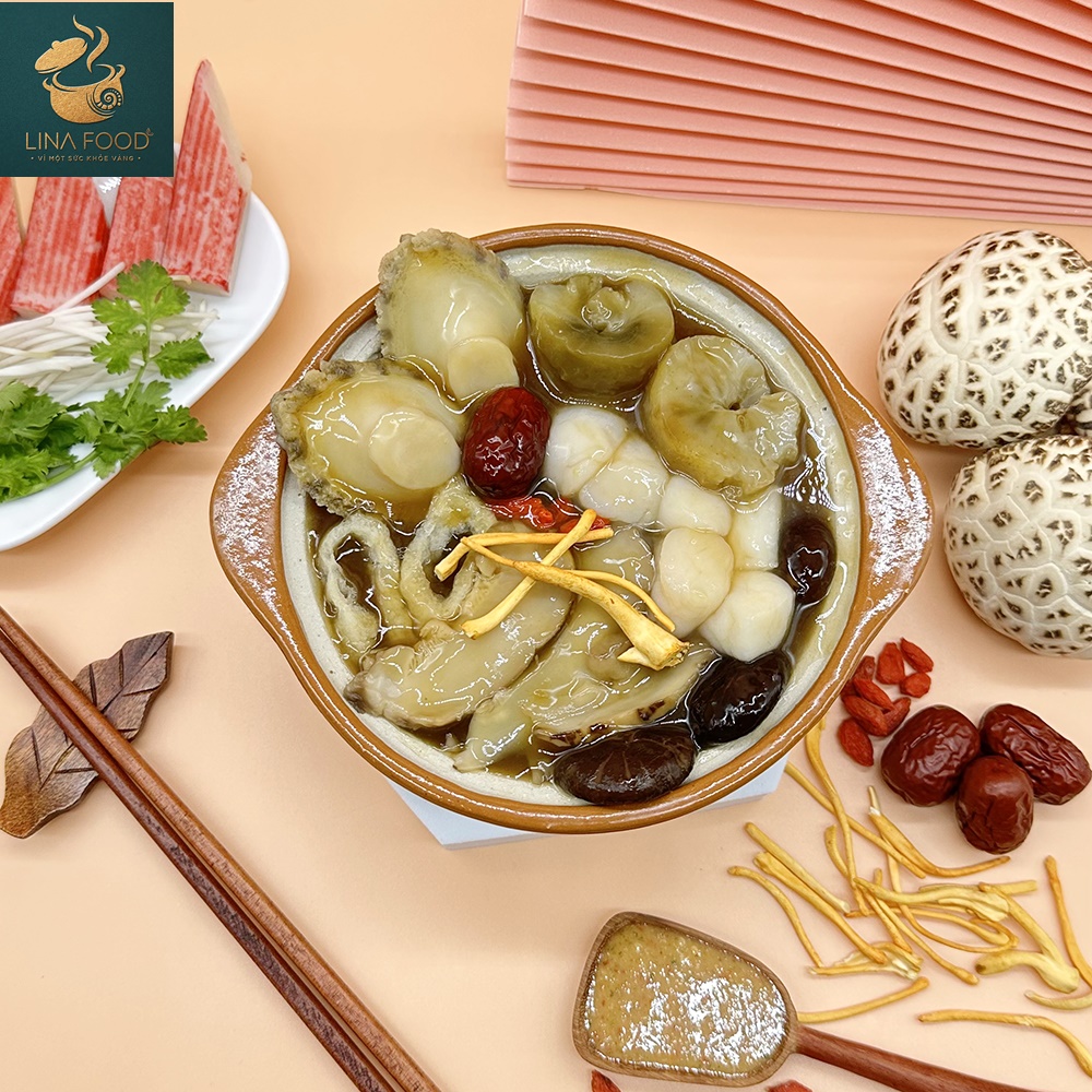 Súp Bào Ngư Hải Sâm Nhỏ