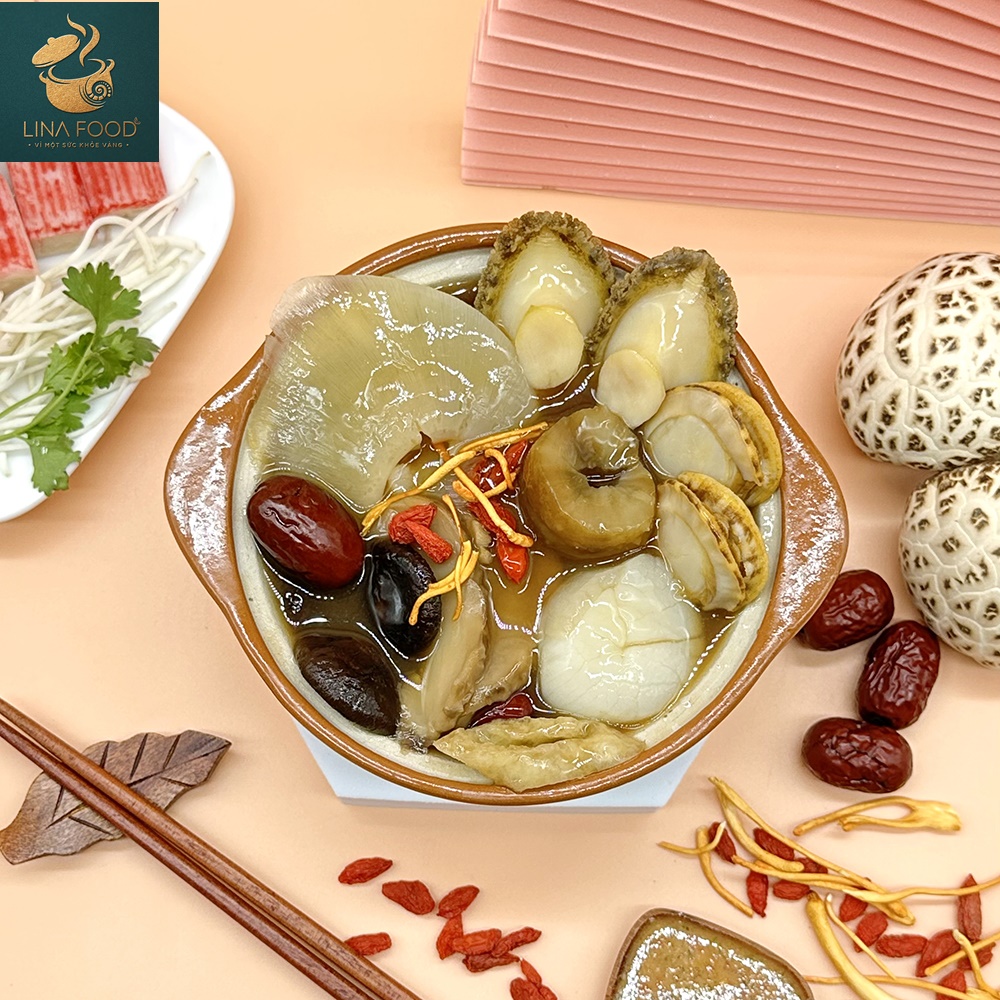 Súp Vi Cá Bào Ngư Hải Sâm Sò Điệp Nhỏ