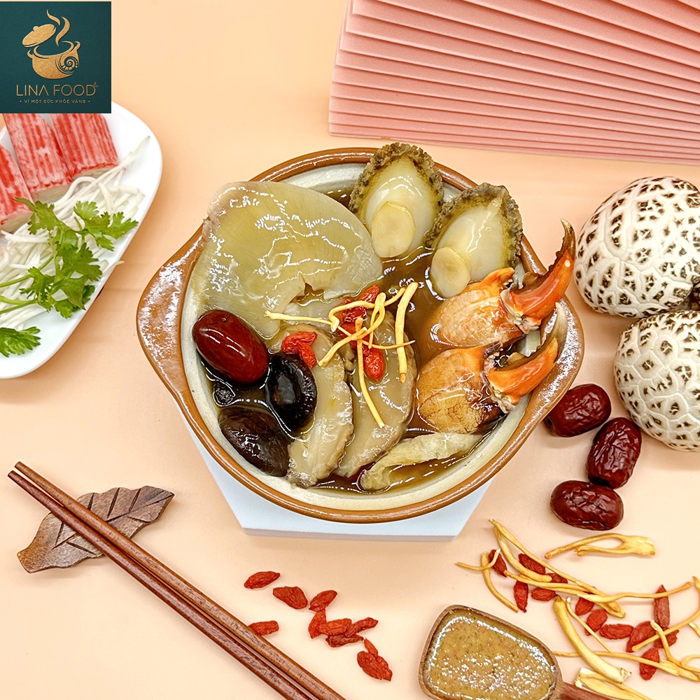 Súp Vi Cá Bào Ngư Càng Cua Nhỏ