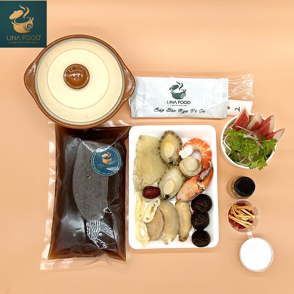 Set Súp Vi Cá Hải Sản Nhỏ