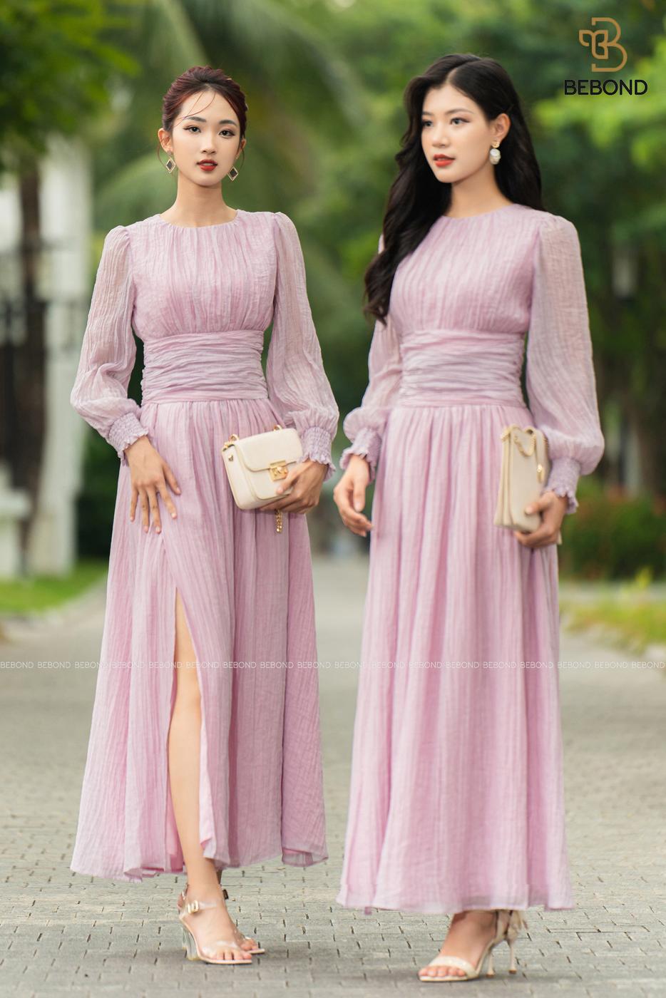 Đầm maxim TÍM HỒNG - Mirabel Dress