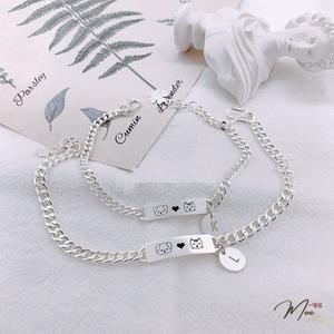 ĐT12 - Lắc tay đôi họng xích dog and cat