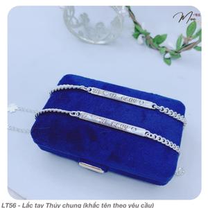 LT56 - Lắc tay Thủy chung 
(khắc tên theo yêu cầu)