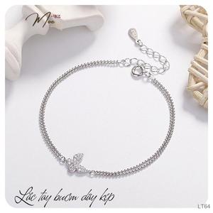 LT64 - Lắc tay bướm dây kép