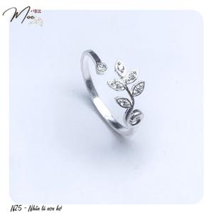 N25 - Nhẫn lá non hở