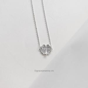 D7 - Dây chuyền cỏ 4 lá liền