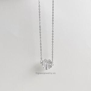 D7 - Dây chuyền cỏ 4 lá liền