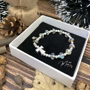 LT364 - Lắc tay pha lê thánh giá