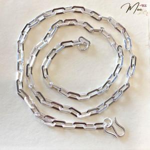 DN17 - Dây chuyền nam họng xích vuông mảnh 5 chỉ