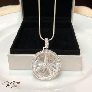 MN14 - Mặt Mecedes viền full đá cao cấp