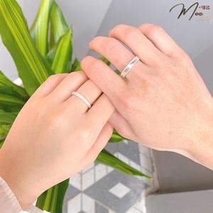 ĐN30 - Nhẫn đôi viền bi basic