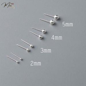 K73 - Khuyên tai nụ bi tròn basic