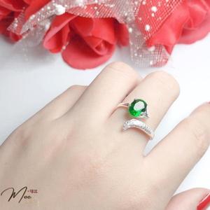 N23 - Nhẫn hồ ly đá màu