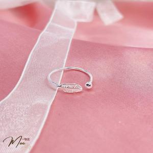 N5 - Nhẫn lông vũ hở