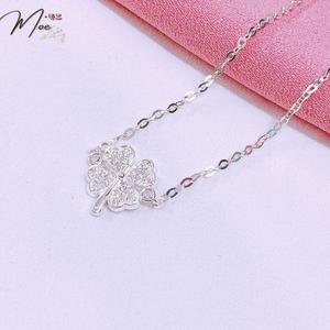 D7 - Dây chuyền cỏ 4 lá liền