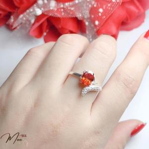 N23 - Nhẫn hồ ly đá màu