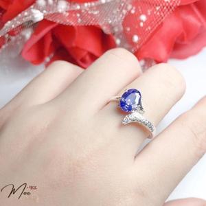 N23 - Nhẫn hồ ly đá màu