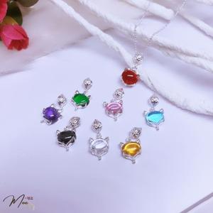 D48 - Dây chuyền hồ ly màu (8 màu)