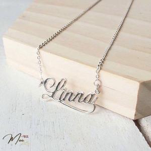 D57 - Dây chuyền chữ cắt theo yêu cầu