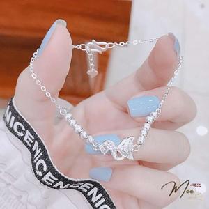 LT21 - Lắc tay Hồ Ly bi bạc