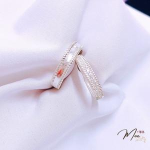 ĐN30 - Nhẫn đôi viền bi basic