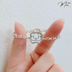 B22 - Lắc tay 12 con giáp dây tròn dày dặn