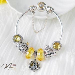 LT204 - Vòng Pandora vàng công chúa cổ tích