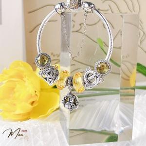 LT204 - Vòng Pandora vàng công chúa cổ tích