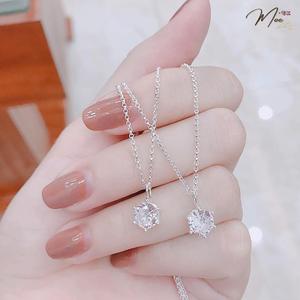 D126- Dây chuyền đá chủ pha lê