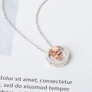 D180 - Dây chuyền đôi lồng vô cực vĩnh cửu