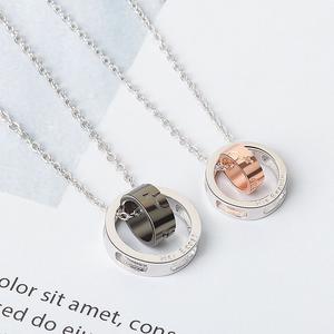 D180 - Dây chuyền đôi lồng vô cực vĩnh cửu