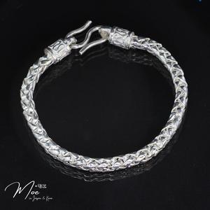 MT4 - Lắc tay nam vảy rồng đầu trụ (6c)