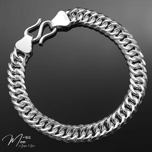 MT8 - Lắc tay nam họng xích liền mắt nhỏ (5c & 7c)