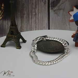 MT8 - Lắc tay nam họng xích liền mắt nhỏ (5c & 7c)