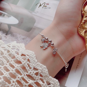 LT28 - Lắc tay Cỏ 4 lá charm