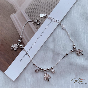 LT28 - Lắc tay Cỏ 4 lá charm