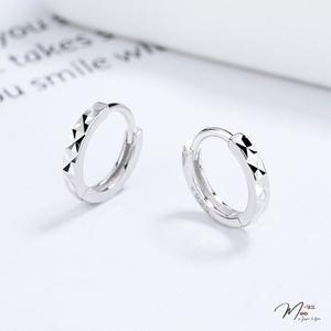 K213 - Khuyên tai bấm đa giác cá tính