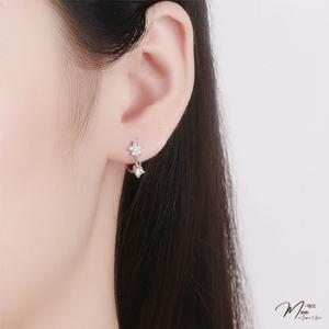 K117 - Khuyên tai bấm hoa sao biển